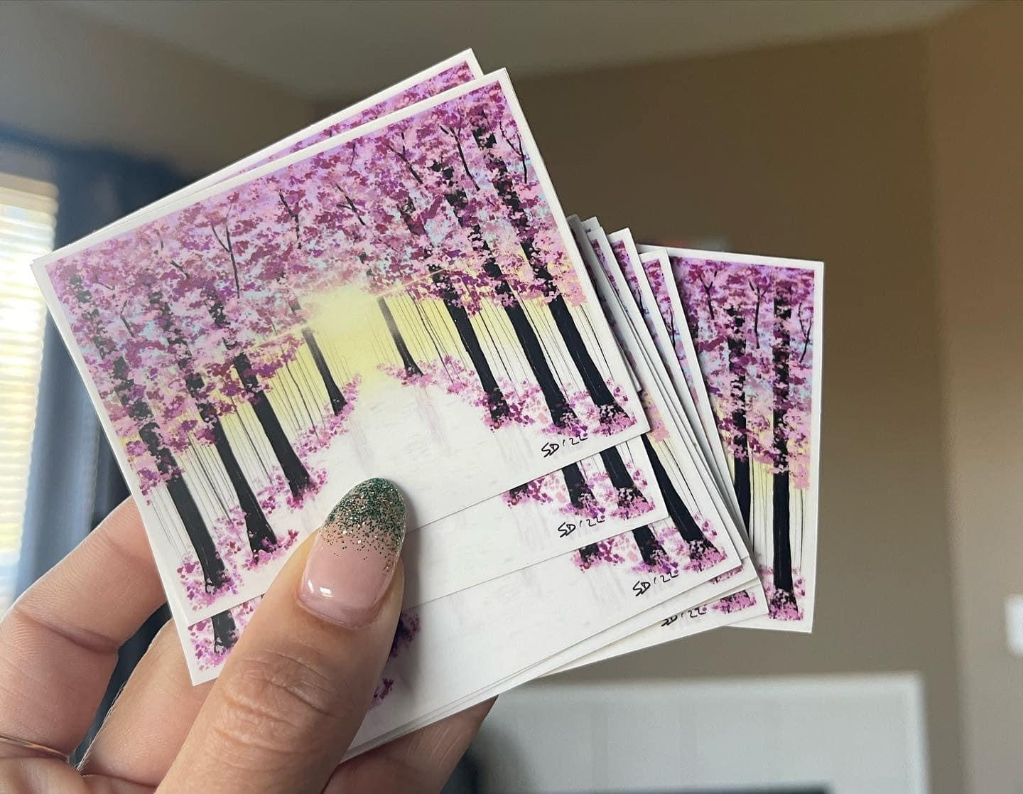 Cherry Blossom Sticker