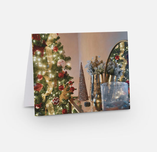 Blank Holiday Greeting Card